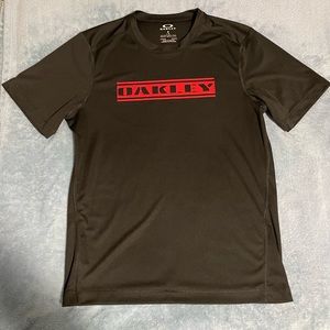 OAKLEY Men’s Black Athletic Shirt (Size - L)